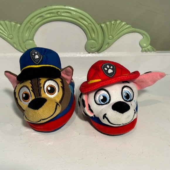 Paw Patrol kids slippers size 7-8 - Picture 1 of 9